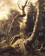 skagen museum Forest Landscape oil painting